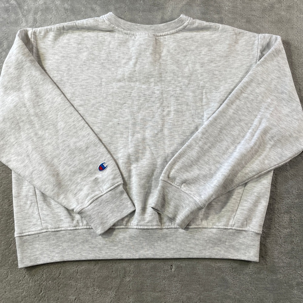 Arkansas Razorbacks Sweatshirt Champion Womens Medium Gray V Neck NCAA College - Picture 7 of 9